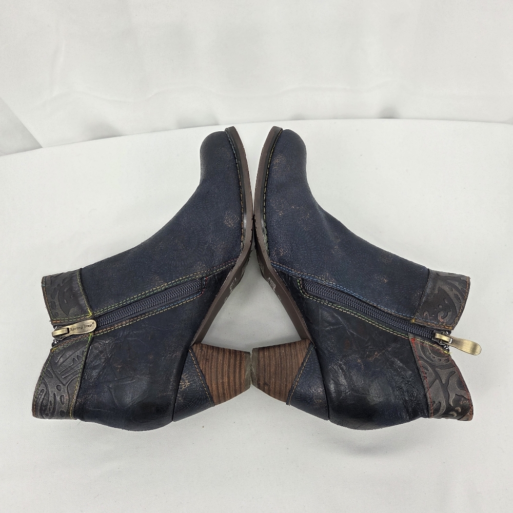 L'ARTISTE Bestlove Boots Navy Multi Women's EU 40 - Picture 8 of 11